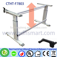 CTHT-F7803 PETRONAS manual da empresa aluído ajustável altura mesa de escritório quadro em 2 pés de Altura ajustável mesa de laptop